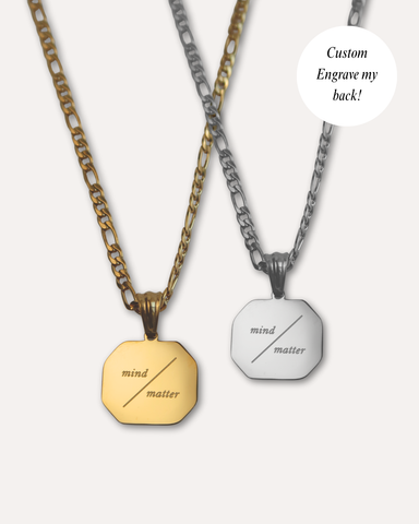The Mind Affirmation Necklace - Unisex