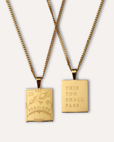 TIME Affirmation Necklace (Last restock) - Esah and Co