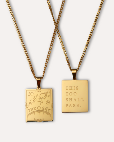 TIME Affirmation Necklace (Last restock)