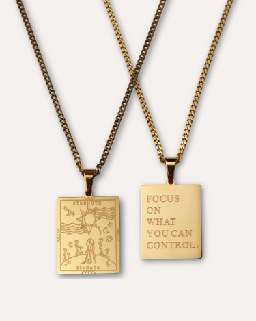STRENGTH Affirmation Necklace (Last restock) - Esah and Co