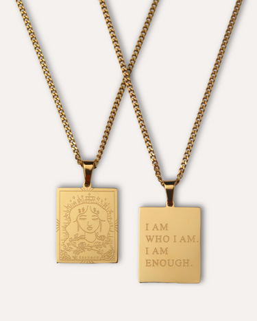 THE EMPRESS Affirmation Necklace (Last restock) - Esah and Co