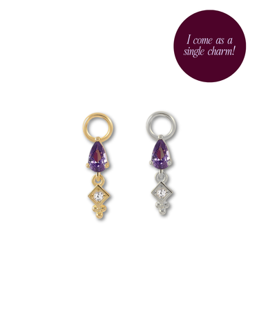 Grape Fizz Charm - Esah and Co