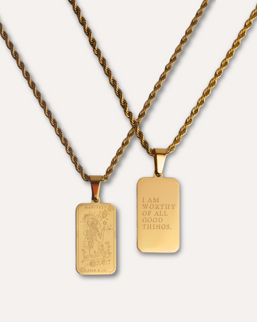 MANIFEST Affirmation Necklace - Esah and Co