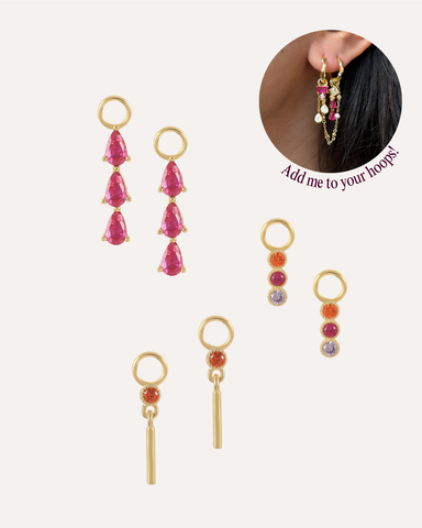 Pink Paradise Earring Charm Kit