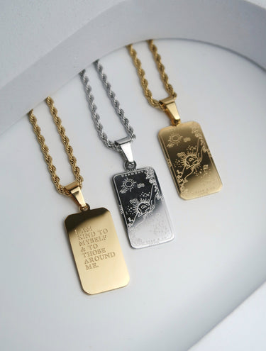 HARMONY Affirmation Pendant Necklace - Esah and Co