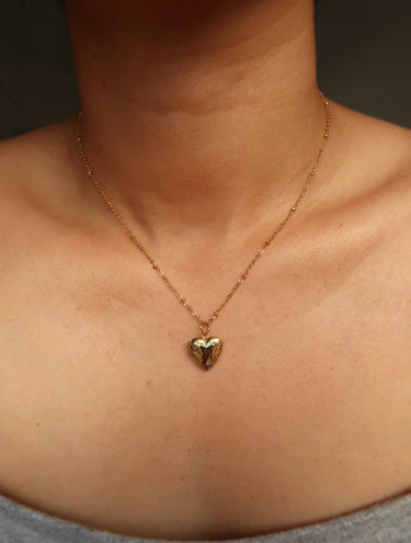 The Heart Locket Personalised Necklace - Esah and Co