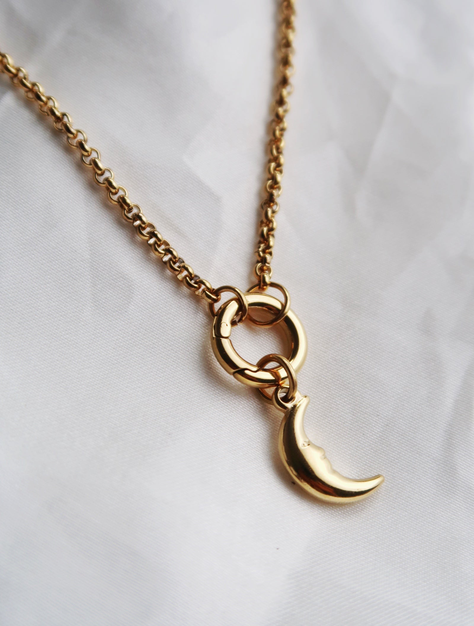 Crescent Moon Charm - Esah and Co