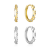 Galaxy Sterling Silver Hoops 10mm - Esah and Co