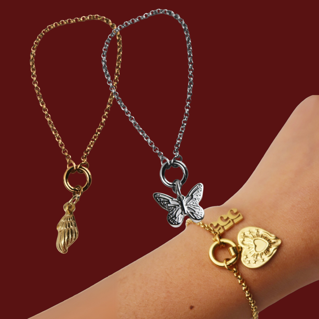 Free Carabiner Bracelet + Charm Set - Esah and Co