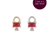 Raspberry Jube Charm - Esah and Co