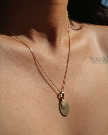 Capella Custom Engraved Necklace (PRE-ORDER) - Esah and Co