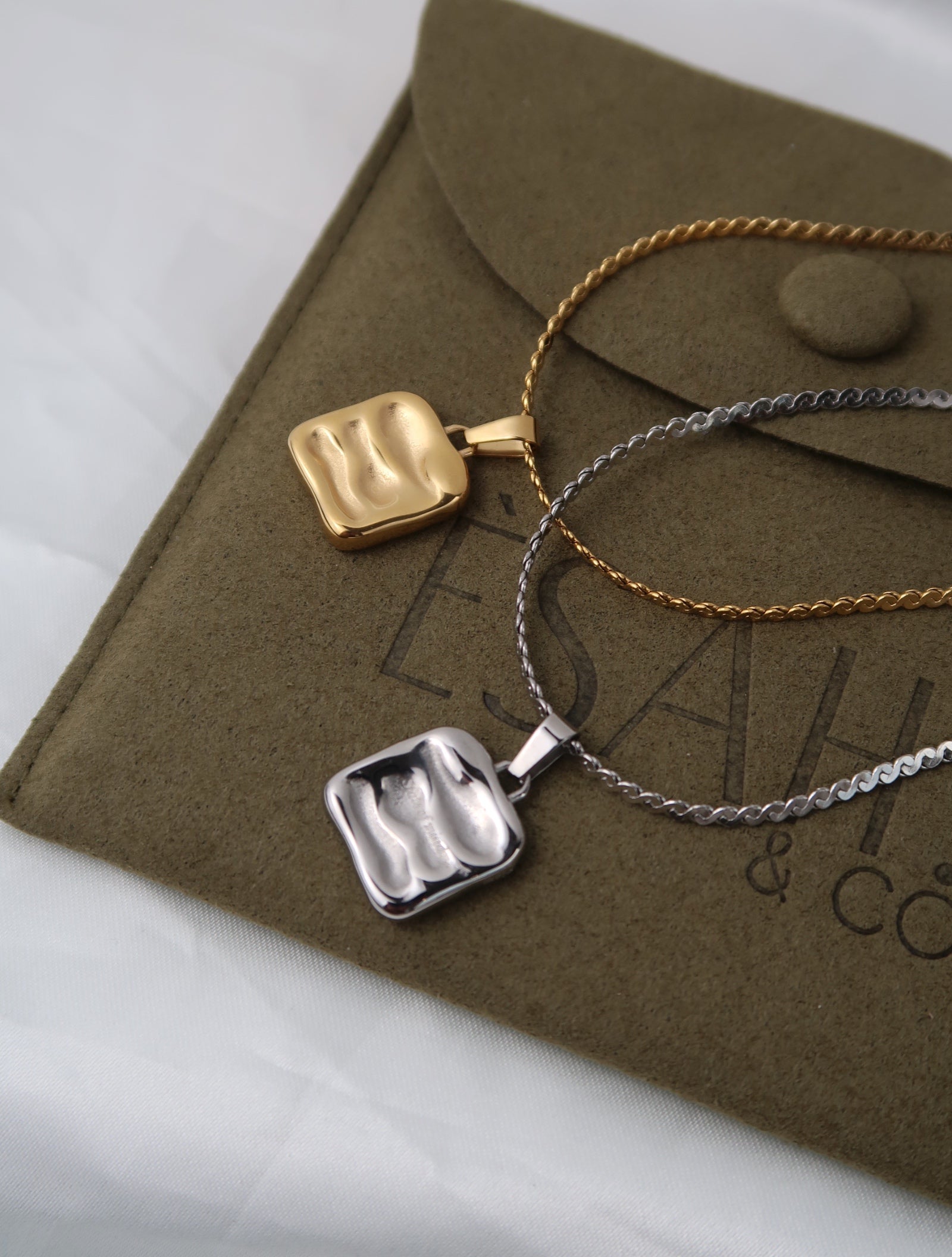 The Flow Affirmation Necklace - Unisex - Esah and Co