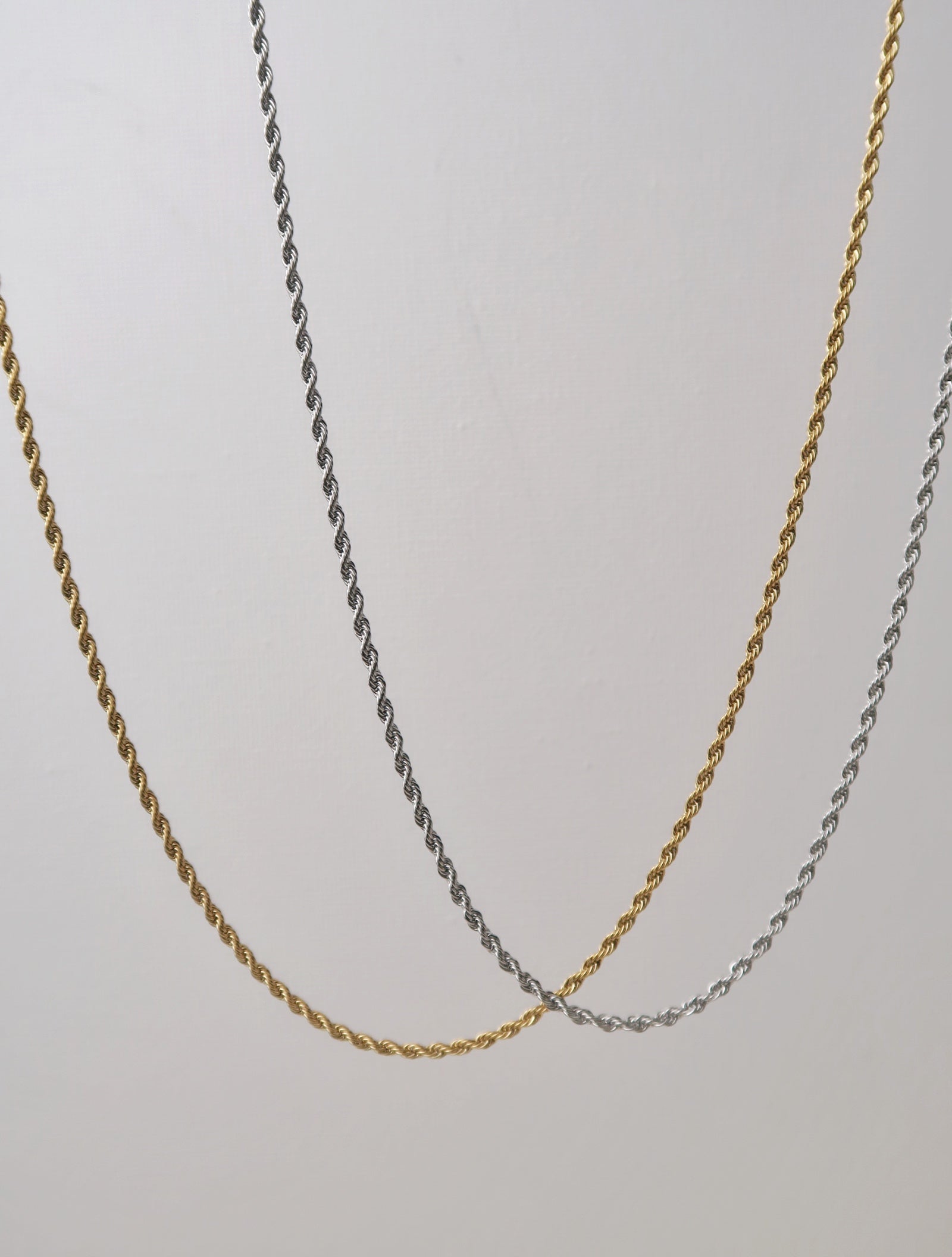 Classic Rope Chain Necklace (55cm) - Esah and Co