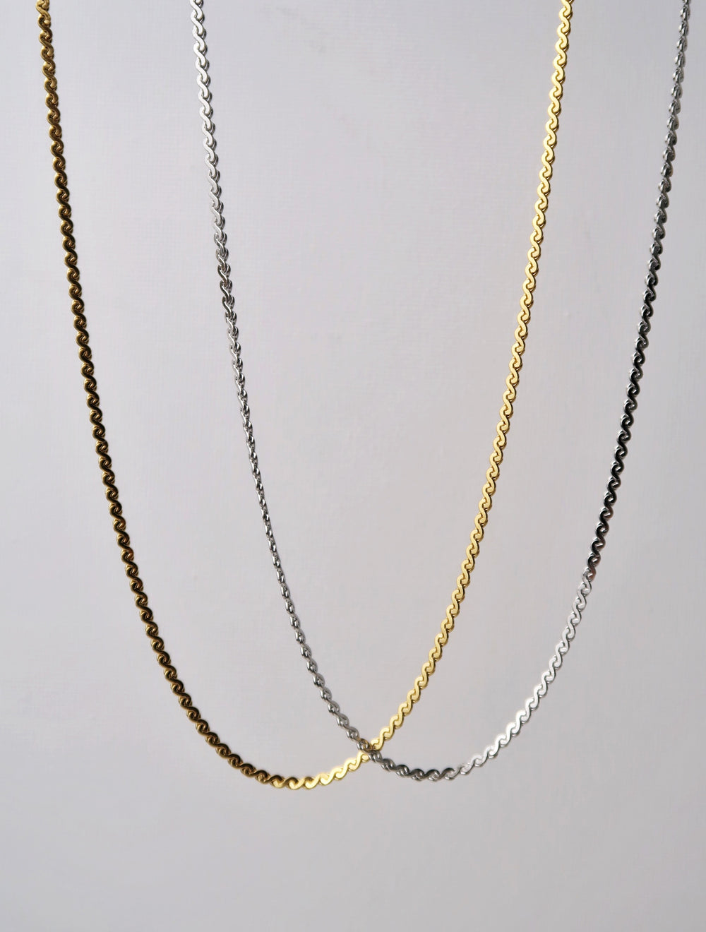 Spiral Chain Necklace