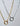 Figaro Carabiner Chain with extender - Esah and Co