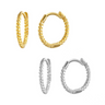 Delicate Rope Hoops 13mm - Esah and Co