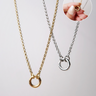 Carabiner Clasp Chain Necklace - Esah and Co