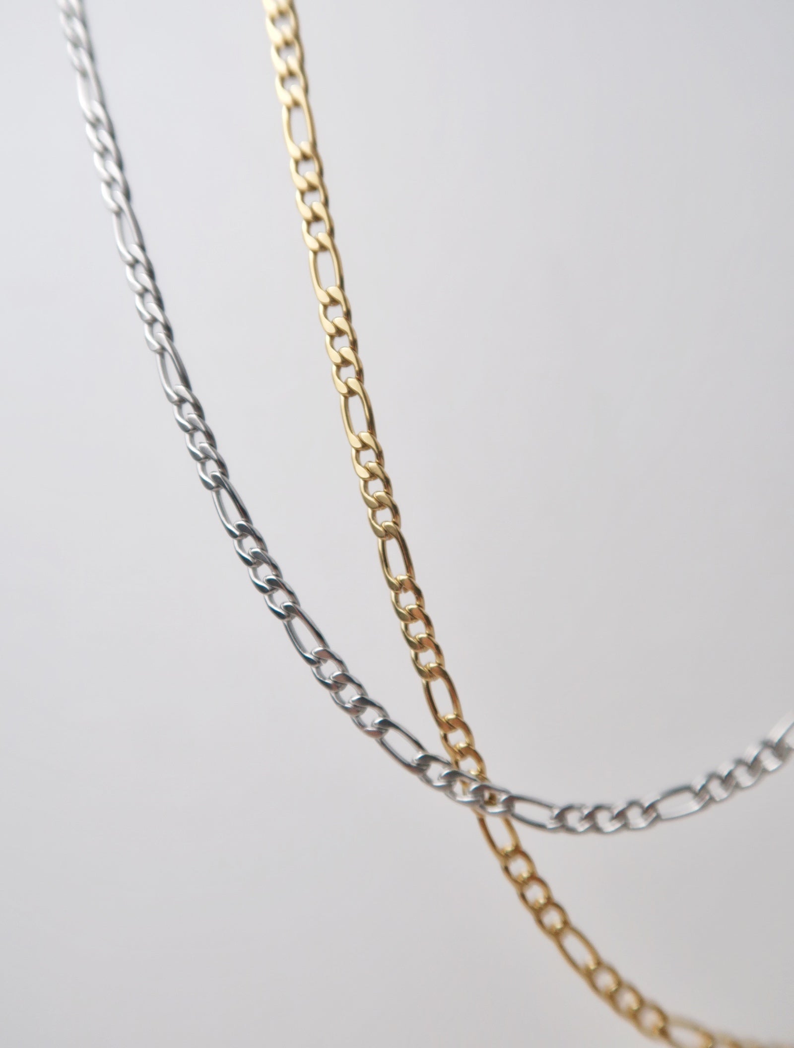 Classic Figaro Chain Necklace (55cm) - Esah and Co