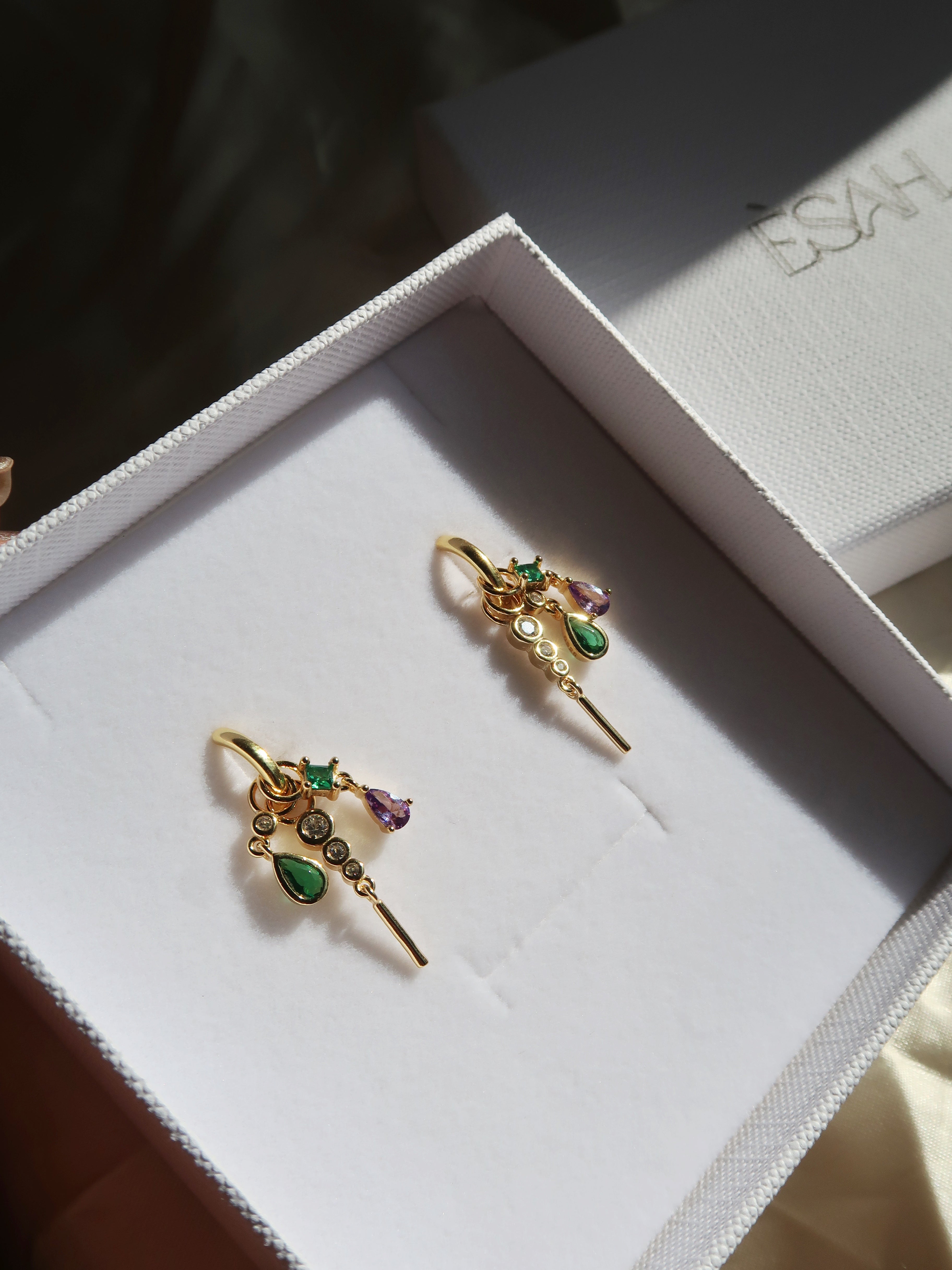 MYSTERY CANDY BOX STERLING SILVER EARRINGS SET - Esah and Co