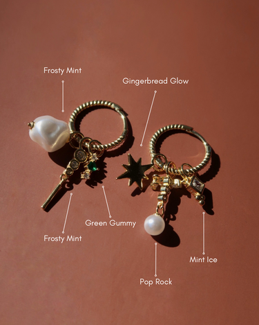 Frosted Mint Charm - Esah and Co