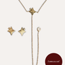 The Divine Intervention Earring and Necklace Set (PRE-ORDER) - Esah and Co