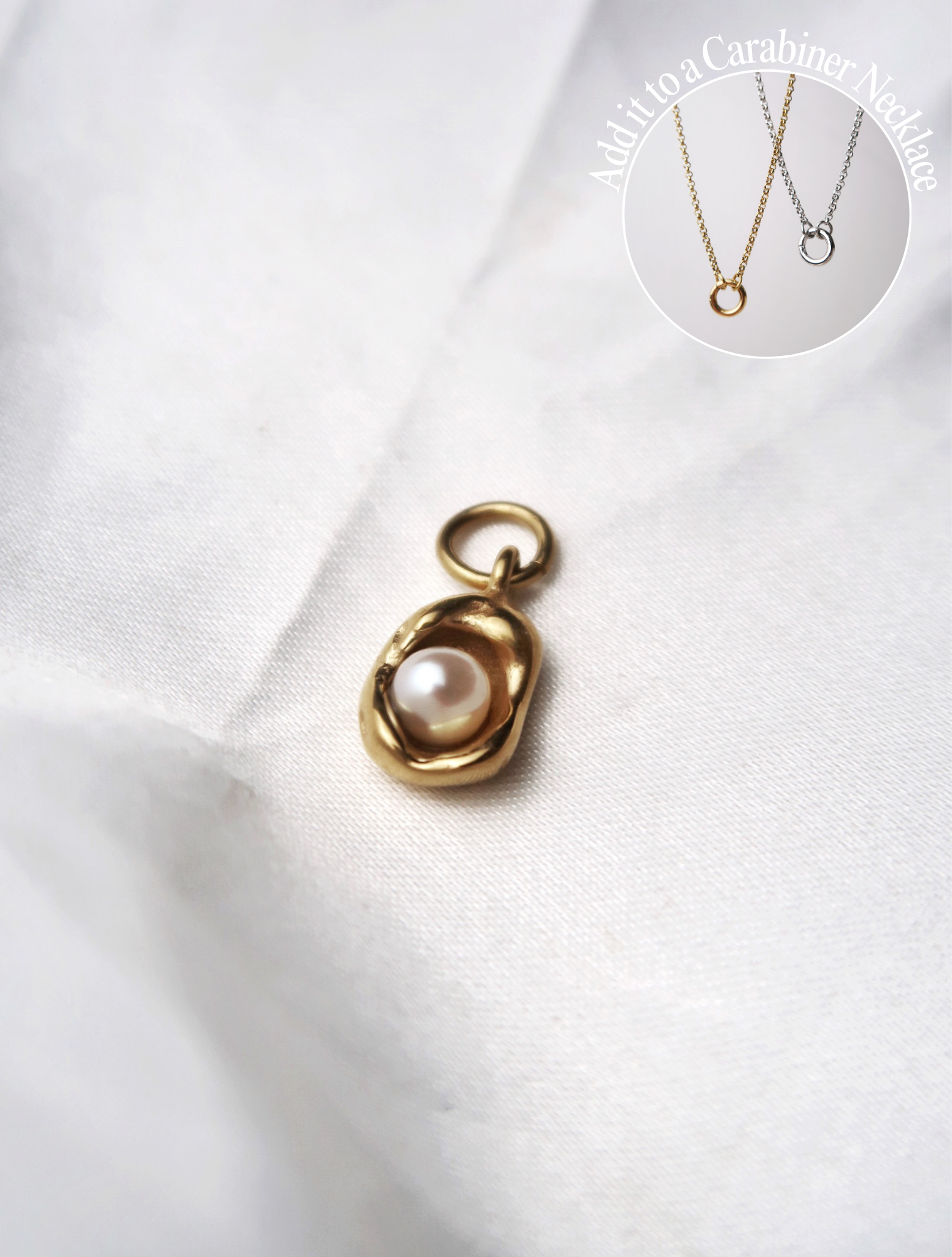 The Pearl Oyster Charm - Esah and Co
