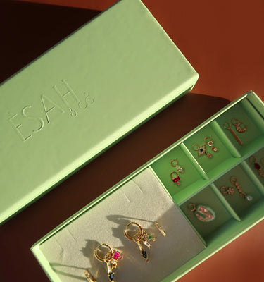Blue Grape Charm - Esah and Co