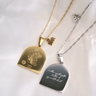 I AM AQUARIUS ZODIAC AFFIRMATION NECKLACE - Esah and Co